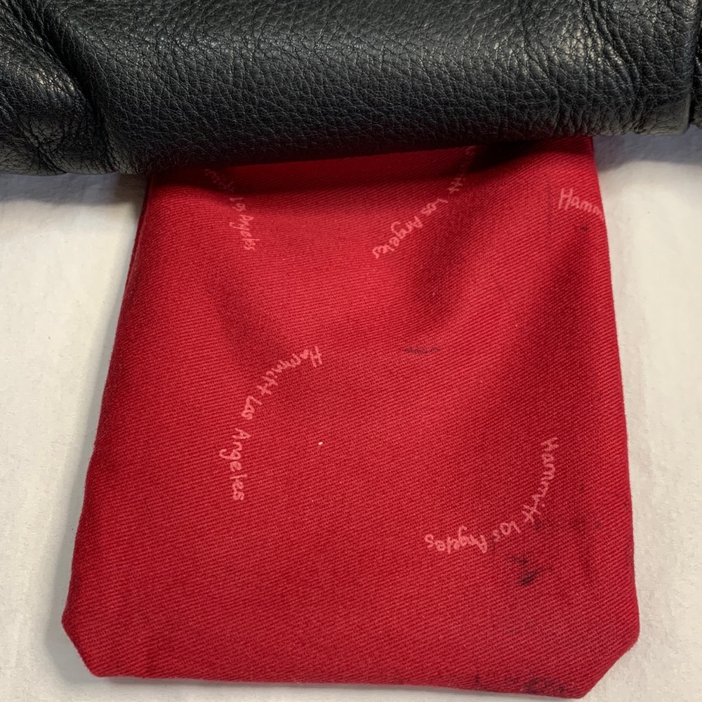 Hammitt purse black soft leather with riveting - Picture 15 of 15